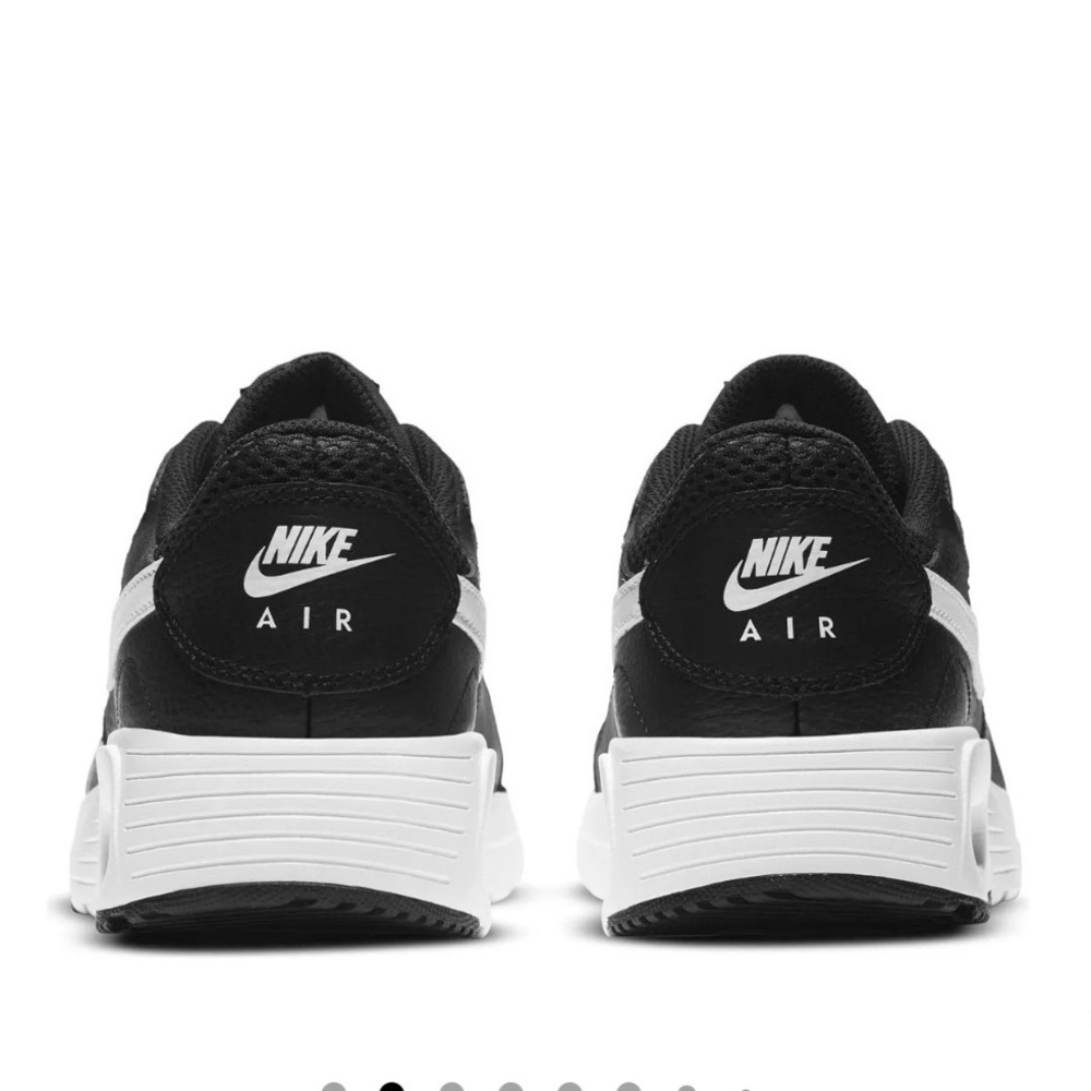 Nike Air Black and White Athletic Shoes - Picture 3 of 4